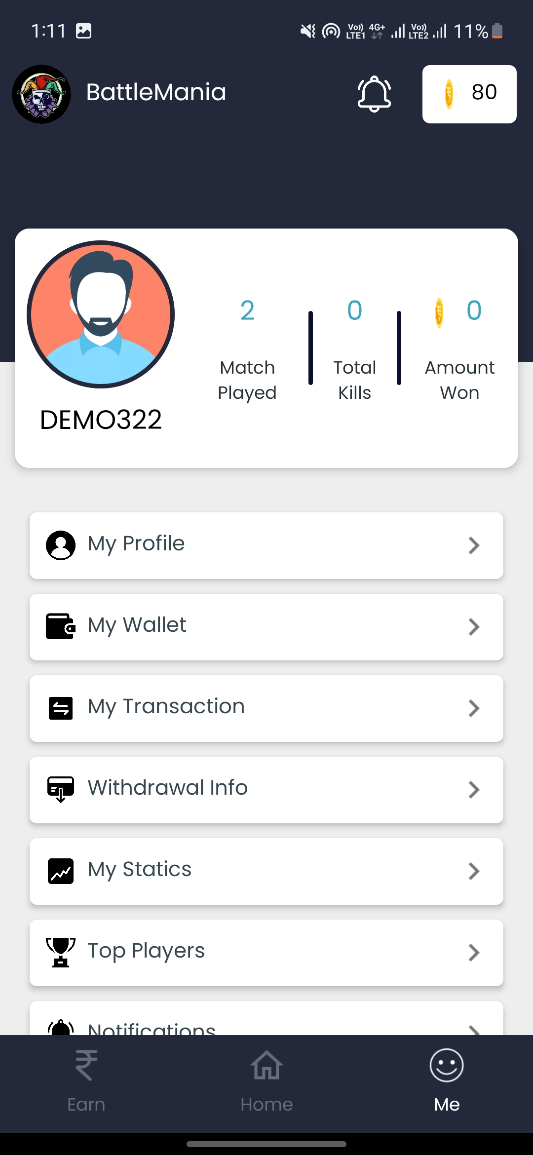 bgmi tournament app